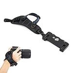 JJC Hand Strap Wrist Strap Grip with U Type Plate for DSLR Camera Canon Nikon Olympus Sony Panasonic Pentax