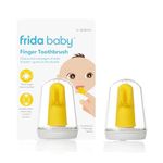 Frida Baby Baby's First Finger Toothbrush with Storage Case, 3 Months and Up, 1pk