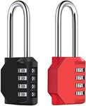 Combination Padlock, [2.6inch Long 