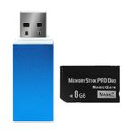 Mrekar 8GB Memory Stick Pro Duo (MARK2) for PSP Camera Memory Card and a All in One Reader USB 2.0, MS18GB+READER