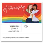 Happy Anniversary -Amazon Pay eGift Card for LGBTQ Community