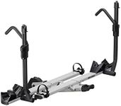 Yakima StageTwo 2 Inch Premium 4 Bike Adjustable Tray Hitch Bike Rack Accommodates 52 Inches Wheelbases with Remote Tilt Lever and SKS Locks, Vapor