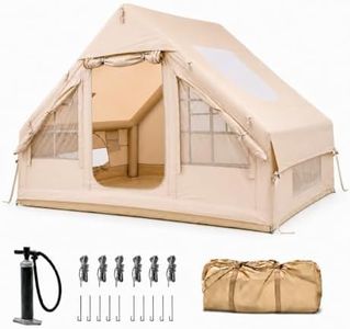 Inflatable Tent with Skylight for 4-6 Person, Blow up Tent for Camping