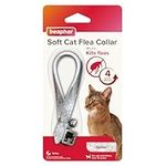 Beaphar, Soft Flea Collar for Cats, Kills Fleas For up to 4 Months, Veterinary Medicine, Adjustable With Safety Mechanism, For Cats From 12 Weeks of Age, 1 x Glitter Collar, Colours May Vary