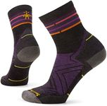 Smartwool Women's Run Zero Cushion Mid Crew Socks, Women's Run Zero Cushion Mid Crew Socks, SW0016760031002