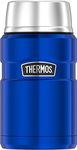 THERMOS Stainless King Vacuum-Insulated Food Jar, 24 Ounce, Blue