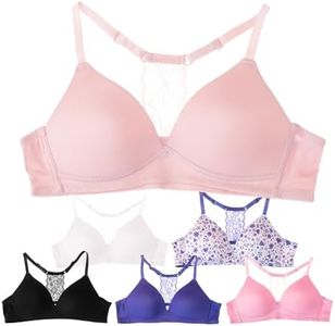 Alyce Ives Intimates Girls, Teens & Petite Women Lightly Padded A Cup Bra-6 Pack