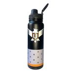 Windgro Stainless Steel Apex Legends Phoenix Kit Water Bottle 27oz wide mouth Insulated Flask Keeps Hot or Cold 800ml (Black)