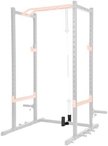 Sunny Health & Fitness Bar Holder Attachment for Power Racks and Cages - SF-XFA003 Black