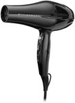 StyleCraft Stay-Temp Professional Lightweight Hair Dryer, 3 Heat/2 Speed Settings, Ionic Turbo Motor, Concentrator Nozzle, and Pik Attachments