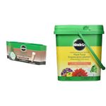 Miracle-Gro Evergreen Fertilizer Spikes - 10-Pack & Water Soluble All Purpose Plant Food - 1.5kg