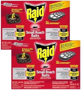 Raid Double Control Small Roach Baits Plus Egg Stopper 12 Count (Pack of 2)