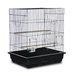 Prevue Pet Products Square Top Parakeet Cage, Black