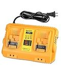 DCB102 Replacement for Dewalt Battery Charger Station Comaptible with Dewalt 12V/20V Battery Charger