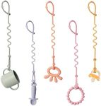 Silicone Toy Straps for Baby Stroll