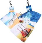 Healeved 3pcs Screen Wipe Lens Cleaning Cloths Screen Cleaner Wipes Cloth Screens Cleaner Mobile Wiper Lens Cleaning Wipes Portable Screen Key Fob Suspenders Glasses Fabric Camera Lens