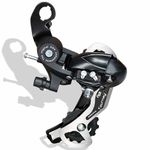 Aruvia Rear Derailleur for 6 & 7 Speed Bicycles Steel & Alloy Construction - Lightweight, Durable, Compatible with SIS Index Shifting Drivetrains
