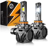Auxbeam 9005 Fog Lights, Q40 Series 800% Brighter Powersports Light For UTV ATV Offroad Use