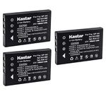 Kastar Battery (3-Pack) for Samsung SLB-1137, Fujifilm NP-60, Kodak KLIC-5000, Olympus Li-20B work with Fujifilm FinePix 50i, 601, F401, F410, F601, M603, Kodak EasyShare DX6490, DX7440, DX7590, DX7630, LS420, LS433, LS633, LS743, LS753, One Series, P712, P850, P880, Z730, Z7590, Z760, Samsung U-CA3, U-CA4, U-CA401, U-CA5, U-CA501, U-CA505, V10, V700, V800, Olympus AZ-1, AZ-2 etc. Cameras