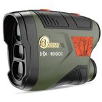 AOFAR HX-1000I Range Finder for Hunting Archery, 1000 Yards with Angle and Horizontal Distance, Shooting Wild Rangefinder, Range, Scan, Speed Mode, Free Battery Gift Package, Waterproof