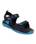 PARAGON K1420G Men's Stylish Outdoor Navy Blue Velcro Sandals | Comfortable Sandals for Daily Outdoor Use | Casual, Durable & Lightweight Sandals with Cushioned Soles