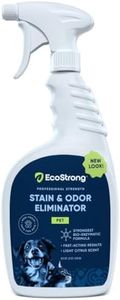 Eco Strong Pet Stain and Odor Remover - Cat Urine Enzyme Cleaner Destroyer, Urine Destroyer for Dogs, Pet Urine Enzyme Cleaner - 32 OZ