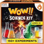 ButterflyEdufields Science Kit for Boys and Girls Ages 8-10-12-14| 150+ Experiments | Birthday Gifts for Kids| STEM Learning Toys for 8,9,10,11,12,13,14 Year Olds| Science Project Kit