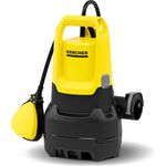 Kärcher SP 11.000 Dirt Submersible Pump, Flow Rate: 11,000 l/h, Immersion Depth: max. 7 m, for Dirty Water with Particles up to a Size of 20 mm, Residual Water Height: 25 mm, Pressure: 0.7 bar