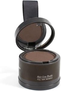 Hairline Powder (Medium Brown) - Instantly Cover Gray Roots, Hair Touch-Up, Hair Color Shadow for Thin Hair