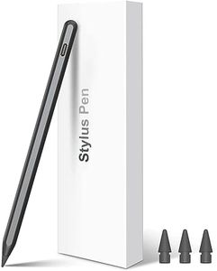 HATOKU Pencil 2nd Generation Wireless Charging, Pencil for iPad with Tilt & Palm Rejection, Magnetic Stylus Pen Compatible with ipad Air 3/4/5, ipad Mini 5/6, ipad 6/7/8/9/10, ipad Pro 11/12.9 (Black)