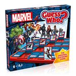 Winning Moves Marvel Guess Who? Board Game, The Avengers, Guardians of the Galaxy and Wakanda forces are included from Hulk, Iron Man, Black Widow, Black Panther, Rocket, great gift for ages 6 plus