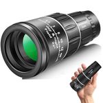 Sihea 16X52 Mini Monocular Telescope High Powered for Adults, Birthday Gifts for Men Dad Him Husband Teen Boys, BAK4 & FMC Prism Scope for Birdwatching Outdoors Hunting, Cool Gadgets for Men