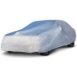 Budge Nylon and Polyester Soft Stretch Car Cover Indoor Fits Cars up to 13' 1" Long, GSC-1 ( Grey).