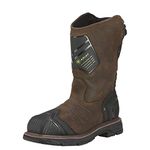 Ariat Men's Catalyst VX Wide Square Toe H2O Composite Toe Work Boot, Bruin Brown, 8 D US