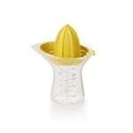 OXO Good Grips Juicer for Small Citrus with Built-In Strainer and Measuring Cup, Yellow