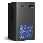 Dehumidifier, ToLife Dehumidifiers for Bedroom, 95 OZ Water Tank, (950 sq.ft) Quiet Small Dehumidifiers for Basement Home Bathroom with Auto Shut Off, 7 Colors LED Light, Grey