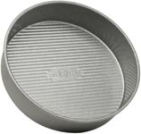 USA Pan Bakeware Round Cake Pan, 9 inch, Nonstick & Quick Release Coating, 9-Inch,Aluminized Steel