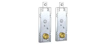 pair of locks B551.0810.0000 for tilting/garage round cylinder