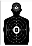 suituts 50 Pack 17" x 24.3" Paper Targets for Shooting Range, Paper Silhouette Shooting Targets Gun Range Targets Paper for Practice & Shooting