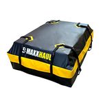 MaxxHaul 50719 Universal Car Rooftop Cargo Bag for All Vehicles with or Without Rack, 15 Cubic feet, Waterproof