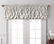 VCNY Home - Valance, Window Treatment with Rod Pocket, Modern Home Decor (Carmen White, 60" x 20")