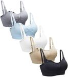 Suekaphin 5PACK Nursing Bra Wireles