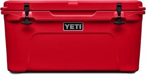 YETI Tundra Hard Cooler, Rescue Red, 65