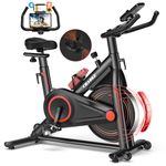 Exercise Bike, CHAOKE Indoor Cycling Bike (2025) – Magnetic Stationary Bike, Ultra-Quiet, Durable, Fully Adjustable for Home Fitness & Cardio, Comfortable Seat, 360LBS Capacity Strength Training