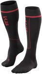 FALKE Men's Impulse Running M KH Breathable With Compression 1 Pair Running Socks, Black (Black 3008), 5.5-8