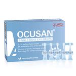 Ocusan Eye Drops Lubricating Eye Drops for Contact Lenses Preservative Free Eye Drops Artificial Tears for Red Eyes Lubricant Eye Drops