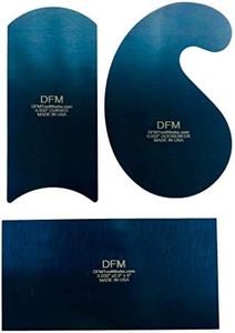 DFM Blue Curved Cabinet Scraper Card Set