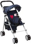 My First Doll Stroller Denim for Ba
