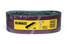 DeWalt DT3305-QZ Sanding Belt K150, 75 x 533 mm, Set of 10 Pieces