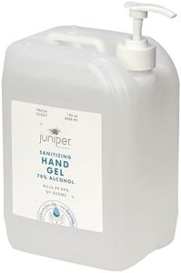 Juniper CLEAN Hand Sanitizer Gel with 70% Alcohol 1.06 Gallon with Pump